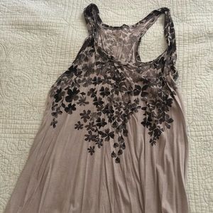 Flower pattern tank top from old navy
